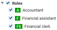 Highlight roles