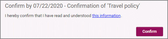 Confirmation link - example 1